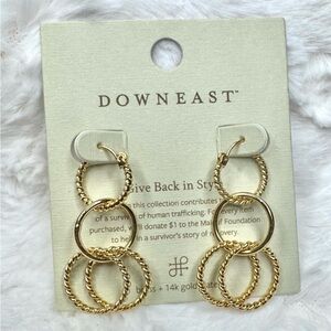 Malo Gold Hoop Earrings